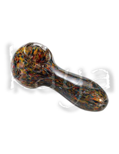 Pipe en Verre Molino Pattern Coloured 10cm