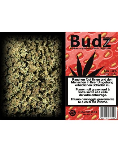 Budz Erdbeerli CBD Petites Fleurs Indoor 10gr