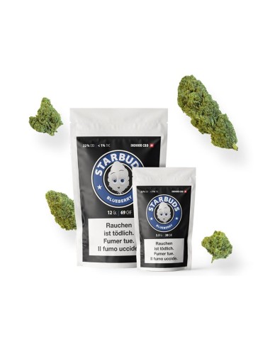 Starbuds Blueberry CBD 22% 2.5g (Legales Cannabis)