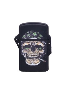 Briquet Torche Skull Bandana Leaf 