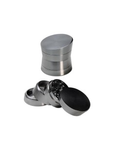 Diabolo' Aluminium Grinder 4-tlg Schwarz