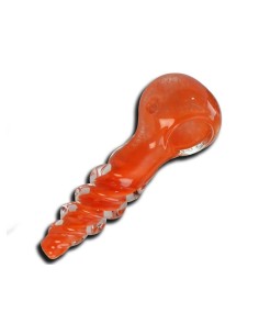 Molino Glaspfeife Blau-Gelb 10cm