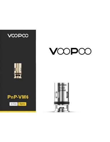 Résistance Voopoo PNP VM 6 Mesh 0.15Ohm