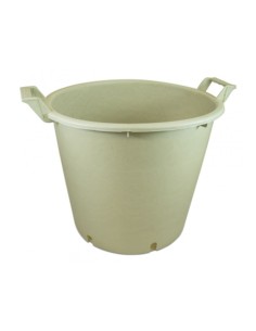Pot Rond Blanc avec Poignée 30L