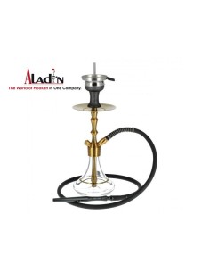 Aladin Shisha MVP360 Gold Clear Gold Ring 36cm