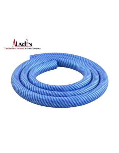 Aladin Tuyau Silicone Carbone Bleu 1.50m