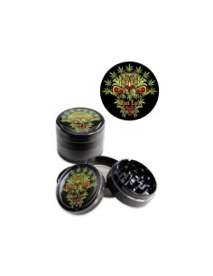 Grinder Leaf Skull 4 Parties noir