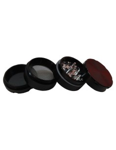 Grinder Grip Métal 4 Parties 40mm Noir