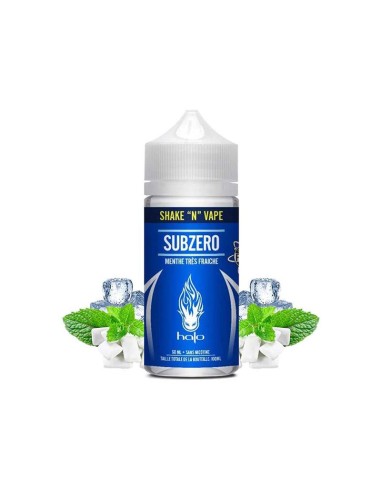 Halo E liquide Subzero Shake N Vape 50ml