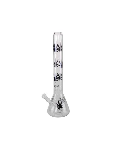 Bong Black Leaf Old School Leaves 45cm