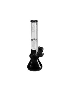 Percolator Bong Black Leaf schwarz