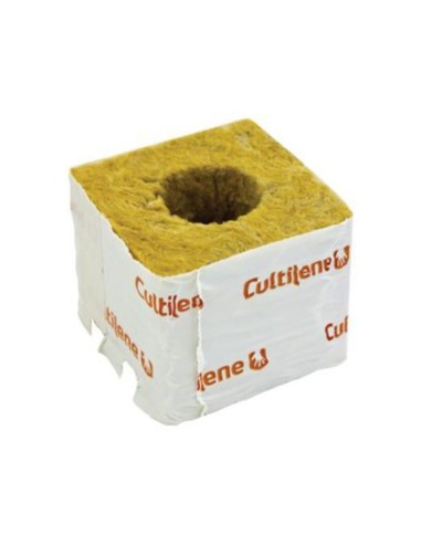 Cube laine de roche Cutilene 7,5 x 7,5 x 6.5 trou 40/35