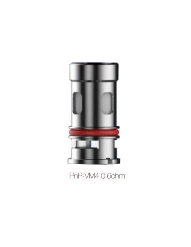 Résistances Voopoo PNP VM4 0.6Ohm (20-28W)