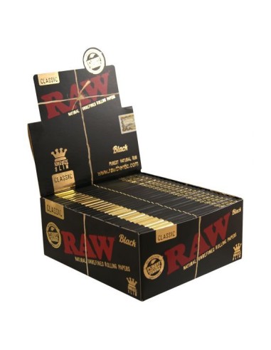 Raw Black King Size Slim 1Stk