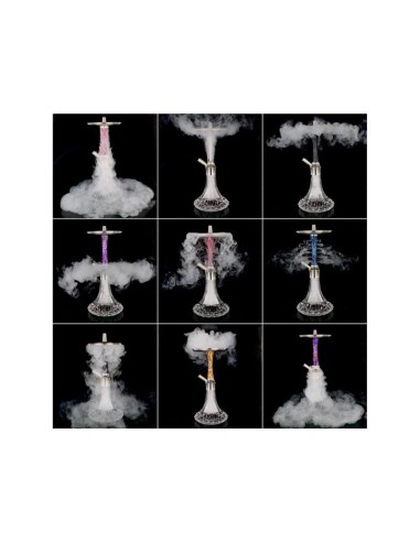 Aladin Shisha Ruby Red 2 Pattern 36cm