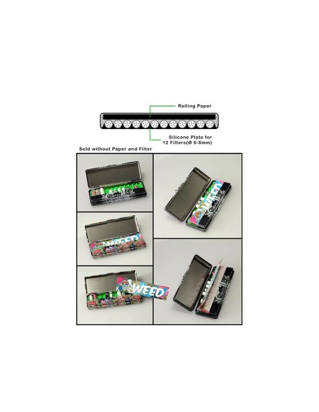 Boîte de Protection BL Feuilles + Filtres Mushrooms  Boîte de Protection BL Feuilles + Filtres Mushrooms