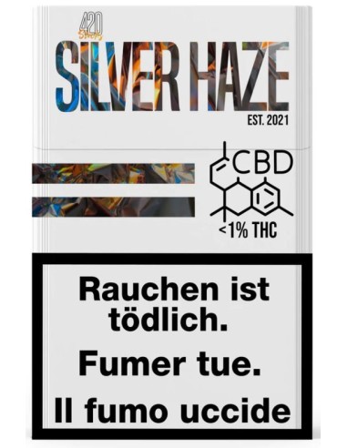 420/7 Cigarettes CBD Silver Haze