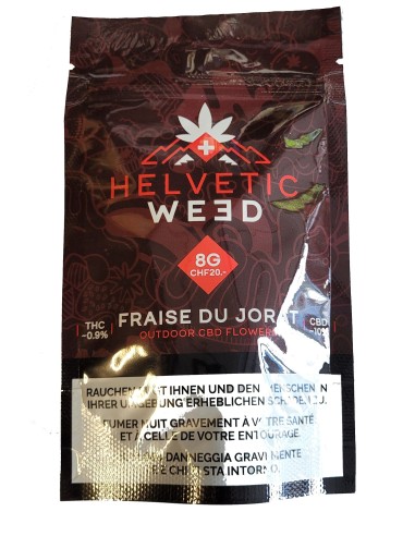 Helvetic Weed Fraise du Jorat Outdoor CBD 8gr