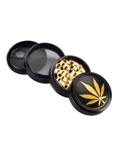 Grinder 4 Parties Champ High Gold Leaf 63mm