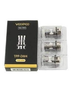 Voopoo TPP DM4  Mesh 0.3Ohm Verdampferkopf (3 Stk.)