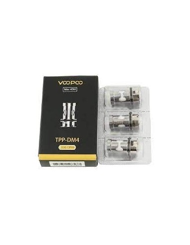 Voopoo TPP DM4  Mesh 0.3Ohm Verdampferkopf (3 Stk.)