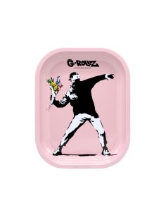 Mischbrett G Rollz Banksy Thug for Life 14 x 18cm