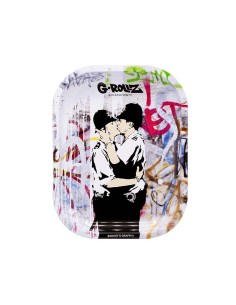 Mischbrett Banksy Flower Thrower Pink 14 x 18cm