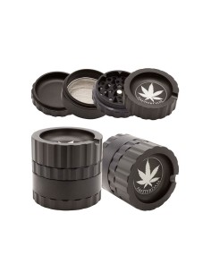 Grinder 4 Parties Amsterdam Black 63mm