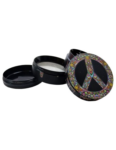 Grinder 4-teilig  Champ High Peace and Love Colors 50mm