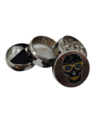 Grinder 4 Parties Champ High Mexican Skull Glass 40mm