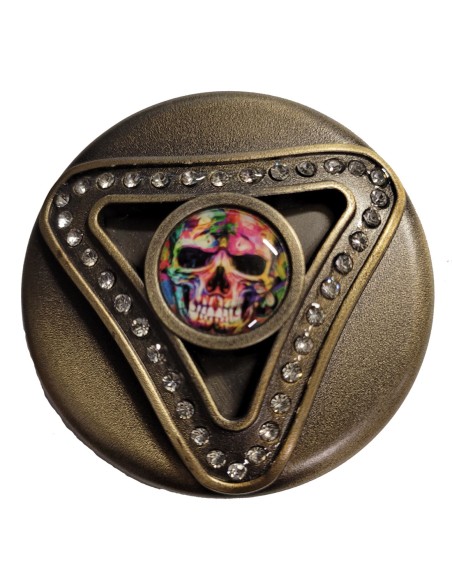 Grinder 4 Parties Métal Copper Green 63mm