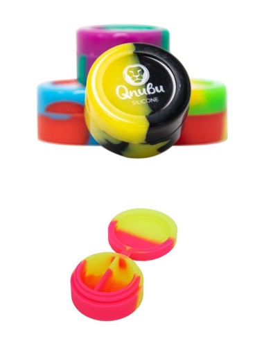 Box Silicone Qnubu Double 7 ML (mix de Couleur)