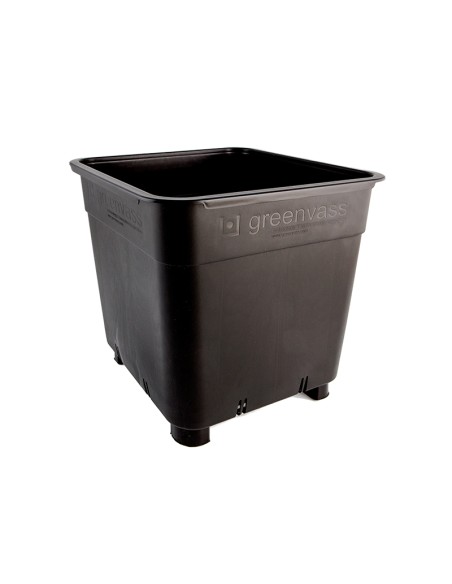 Quadratischer Topf 25 Liter 33.5x33.5x33.5cm