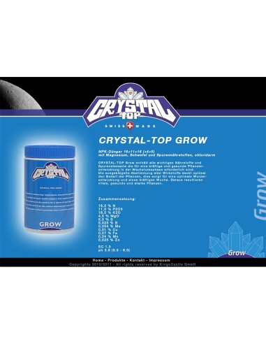 Engrais Crystal Top Grow