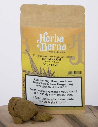 Herba di Berna CBD Kief BIO Indoor Pollen 3g