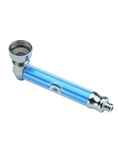 Pipe Métal/Plastique Champ High Bleue 8.5cm