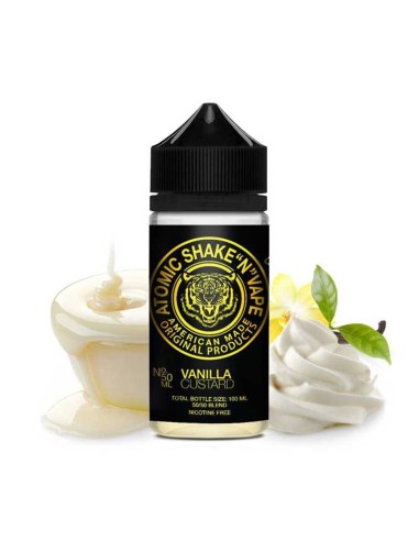 Halo Atomic Vanilla Custard Shake N Vape 50ml