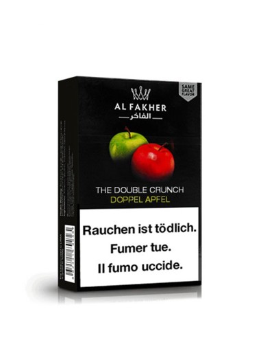 Al Fakher Tabak Doppel Apfel  / The Double Crunch 50gr