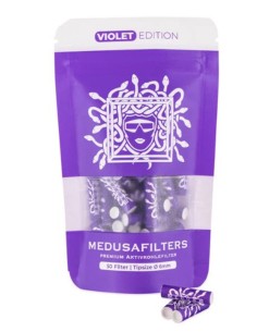 Medusa Filters Violet Edition Aktivkholefilter 6mm 50Stk