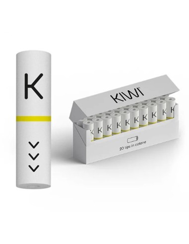 Kiwi Vapor Filtres en Coton pour Pod Kiwi 20 pces