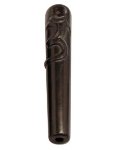 Chillum aus Terrakotta Ohm