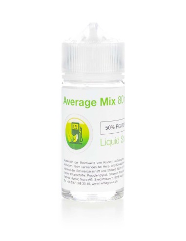 Average Mix 50% PG - 50% VG 80ml