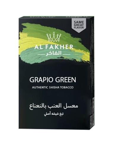 Tabac Al Fakher Grapio Green / Raisin Menthe 50gr