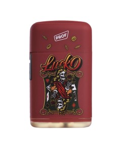 Briquet Torche Gambling Luck Red