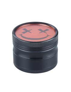 Grinder 4 Parties CH Funny Face Red 63mm