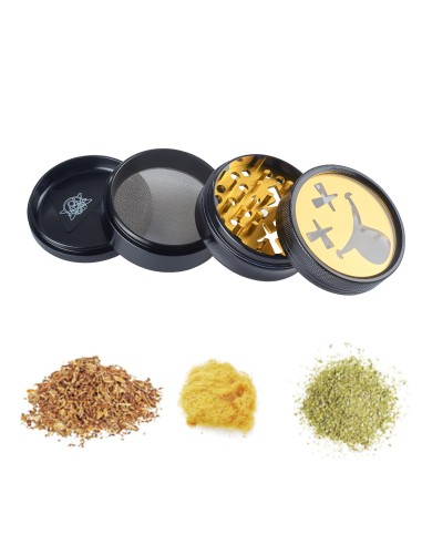 Grinder 4-teilig CH Funny Face 63mm Grinder 4-teilig CH Funny Face 63mm