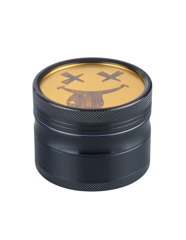 Grinder 4-teilig CH Funny Face Gold 63mm