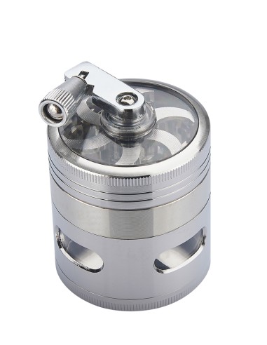 Grinder CH Manivelle Silver 55mm