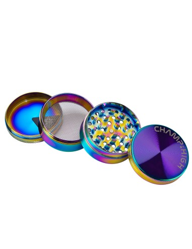 Grinder 4 Parties CH Window Rainbow 55mm