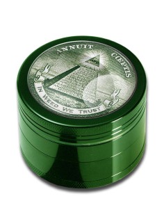 Grinder 4-teilig "In Weed we Trust"